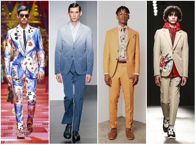 Colourful, Casual Suits