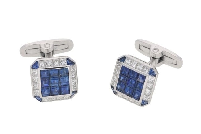 A beautiful example of vintage cufflinks 
