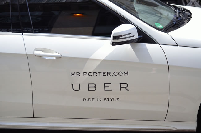 Mr Porter x Uber Paris