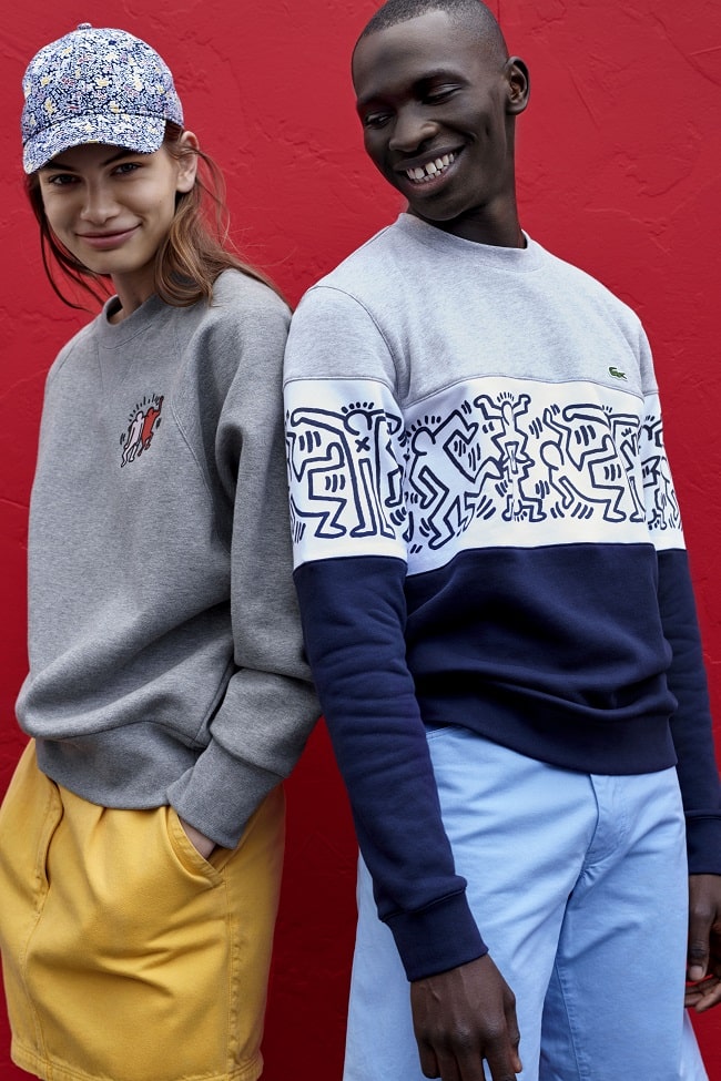 Lacoste Collection Pays Tribute to Artist Keith Haring