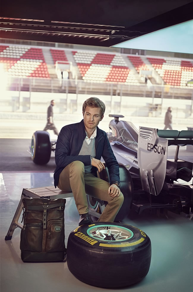 Tumi announce F1 driver Nico Rosberg as global citizen