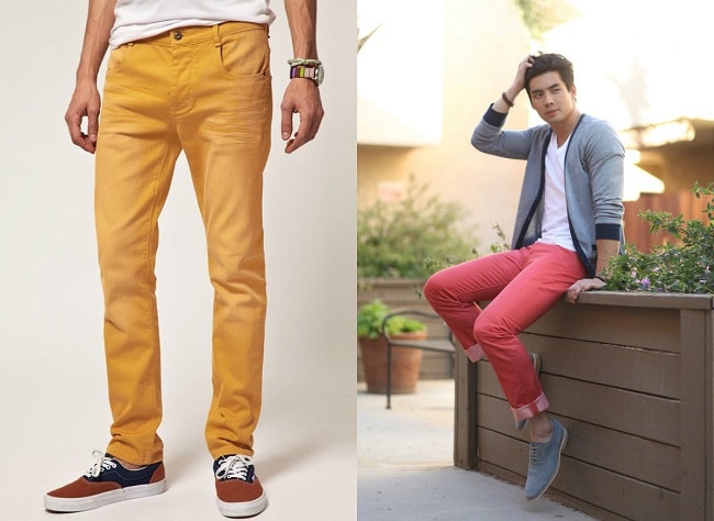 Light-Coloured Jeans and Chinos