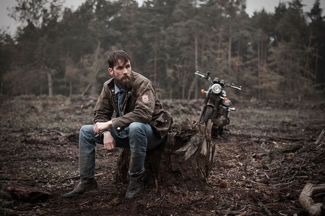 Barbour International + Triumph Motorcycles AW15