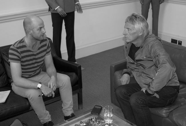 MWS Peter interviewing Paul Weller