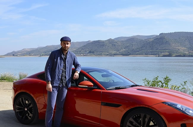 MWS Craig in Spain with the new F-TYPE Coupe