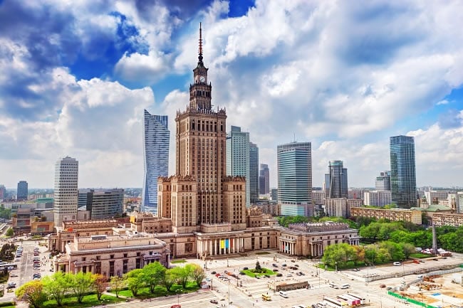 "Warsaw is teeming with life"