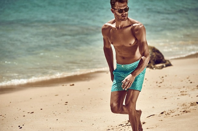 Win Swim Shorts & Beach Towel by Nicolas Alexander