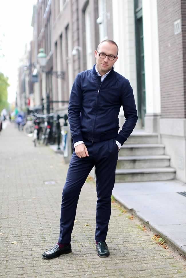 Chris Benns in Amsterdam