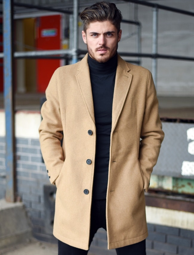 Wool overcoat