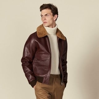History of the Men's Leather Bomber Jacket 