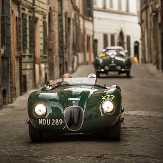 Jaguar Celebrates Another Successful Mille Miglia