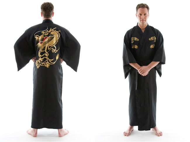 Fine Orient Men's Dragon Kimono