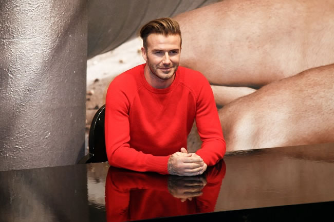 Beckham is rumoured to wear makeup