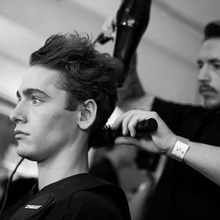 Backstage at LC:M with Toni & Guy
