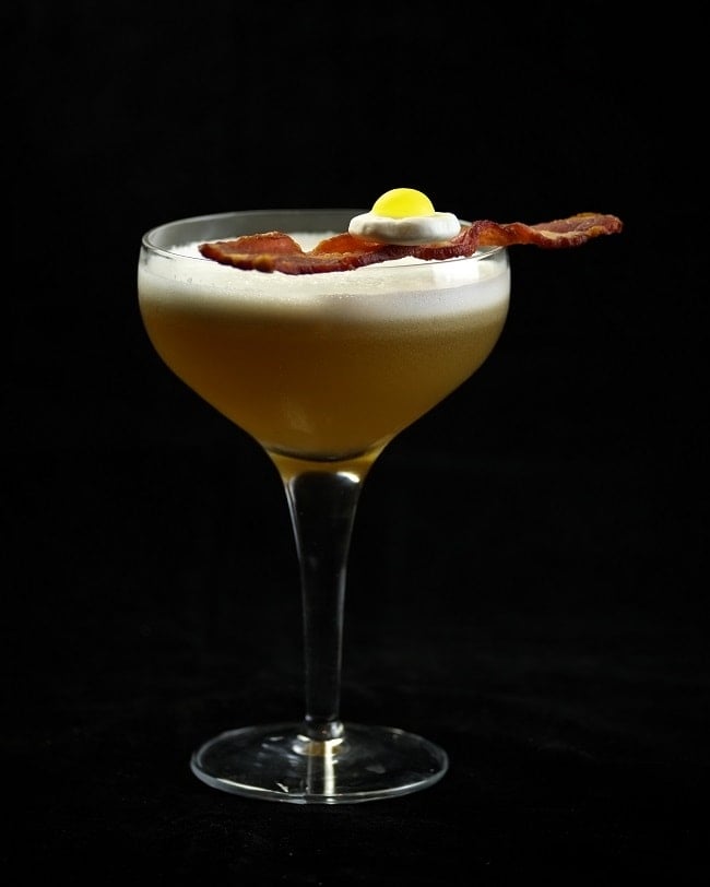 The Bacon & Egg Martini