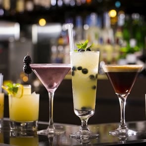 Designer cocktails at Radisson Blu 