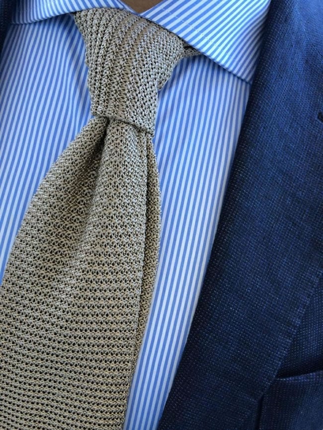 Knitted Ties: Texture and Tradition